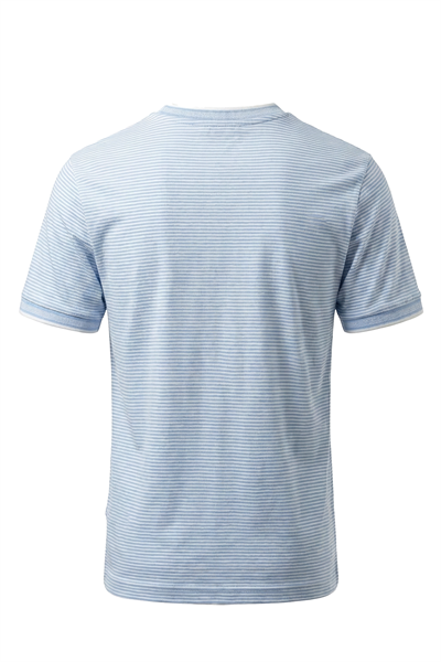 Erkek Çizgili Bisiklet Yaka Basic Tişört