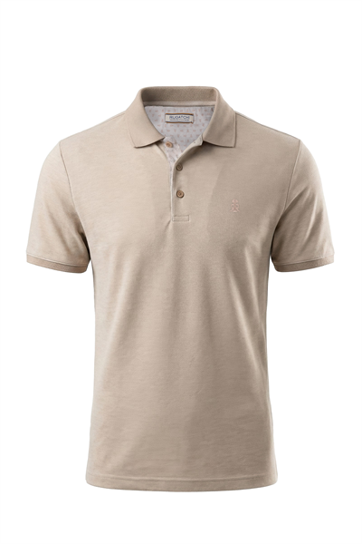 Erkek İnterlok İpeksi Dokulu Polo Tişört