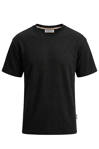 Erkek Jakar Oversize Kesim Tişört