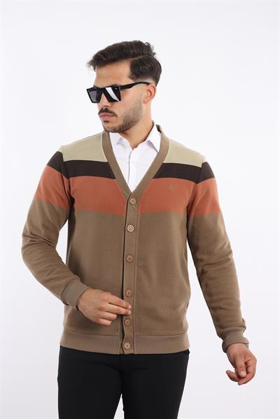 Triko Hırka Selanik Dokuma Düğmeli