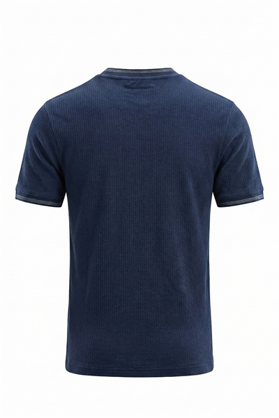 Erkek Jakar Dokulu Cepli Polo