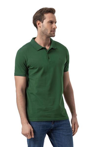 %100 Pamuklu Polo Yaka Tişört Premium PureFit