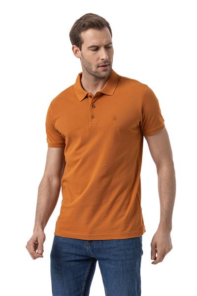 %100 Pamuklu Polo Yaka Tişört Premium PureFit
