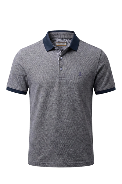 Erkek Jakar Örgü Polo Tişört