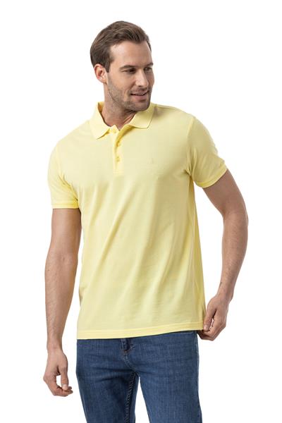 %100 Pamuklu Polo Yaka Tişört Premium PureFit