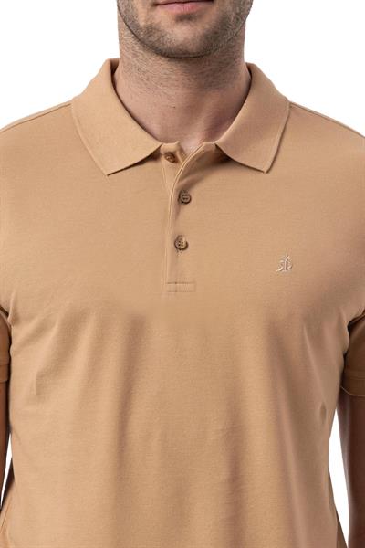 %100 Pamuklu Polo Yaka Tişört Premium PureFit