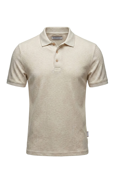 Erkek Waffle Melanj Görünümlü Polo