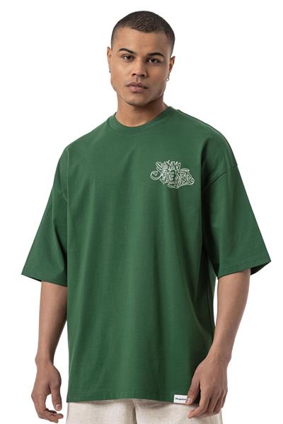 FRANKY HIPSTER Baskılı Oversize T-Shirt