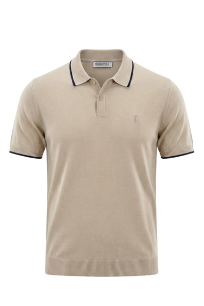 Erkek Pamuklu Fermuarlı Yaka Spor Tişört