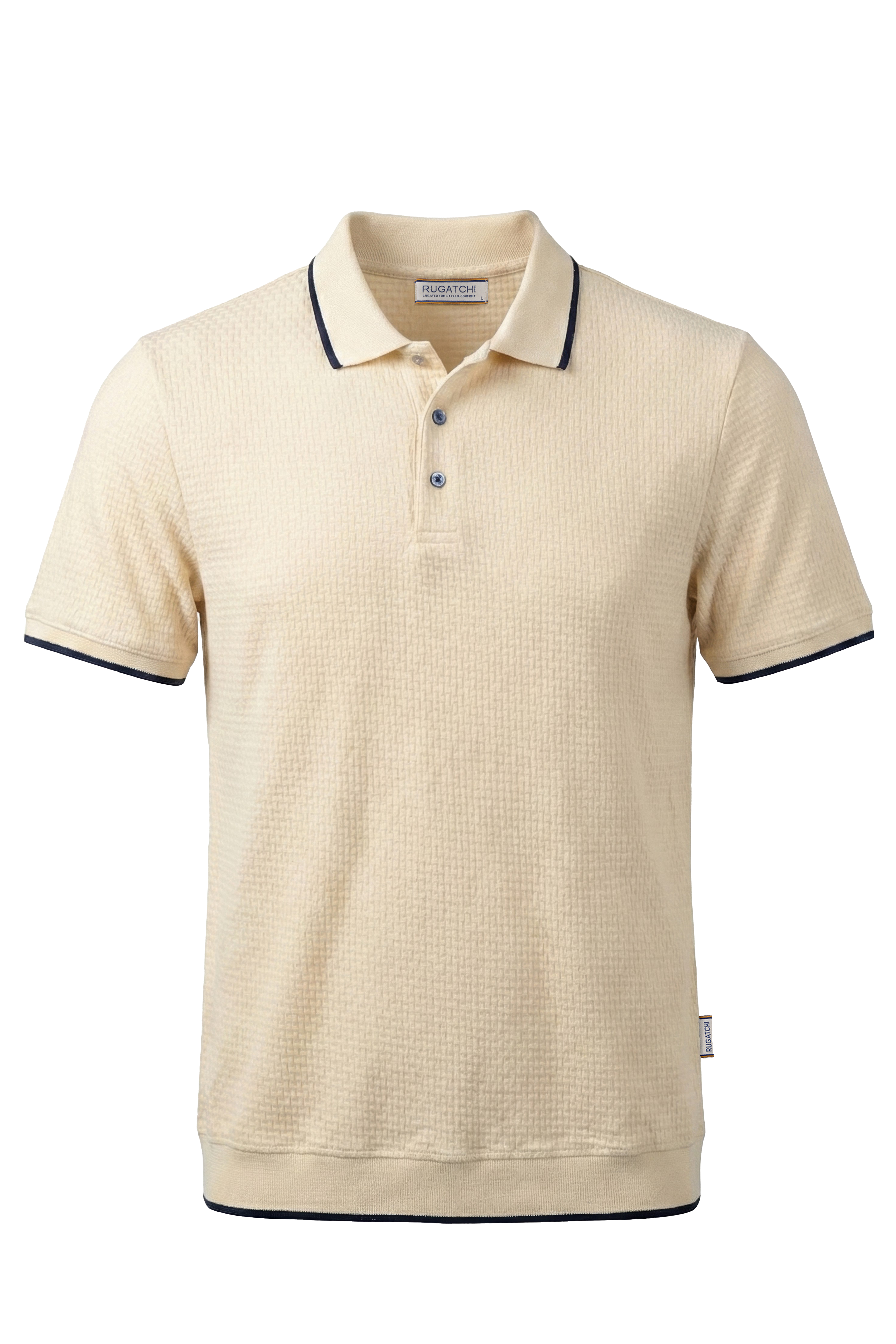 Erkek Triko Görünümlü Serin Polo