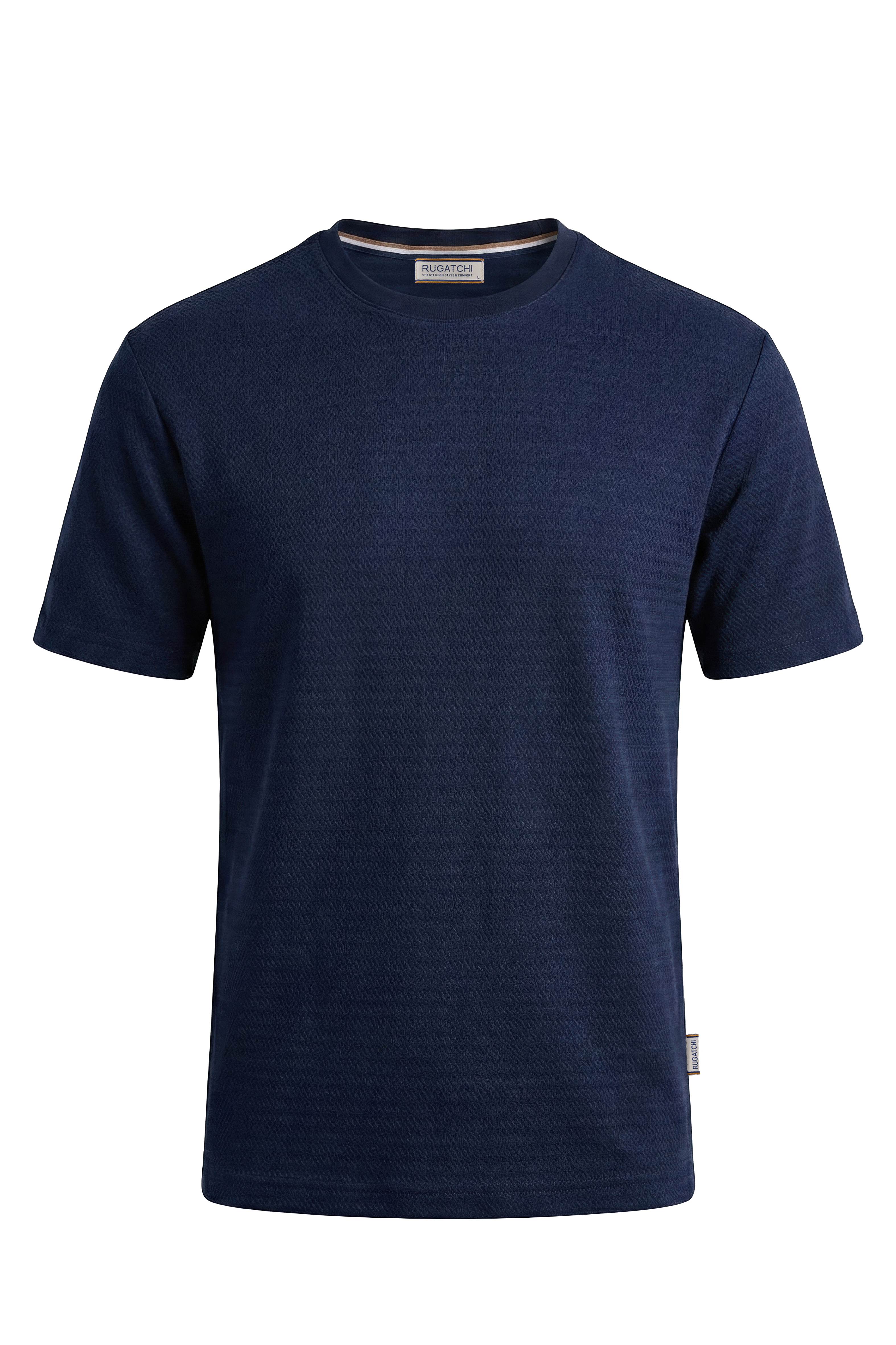 Erkek Jakar Oversize Kesim Tişört