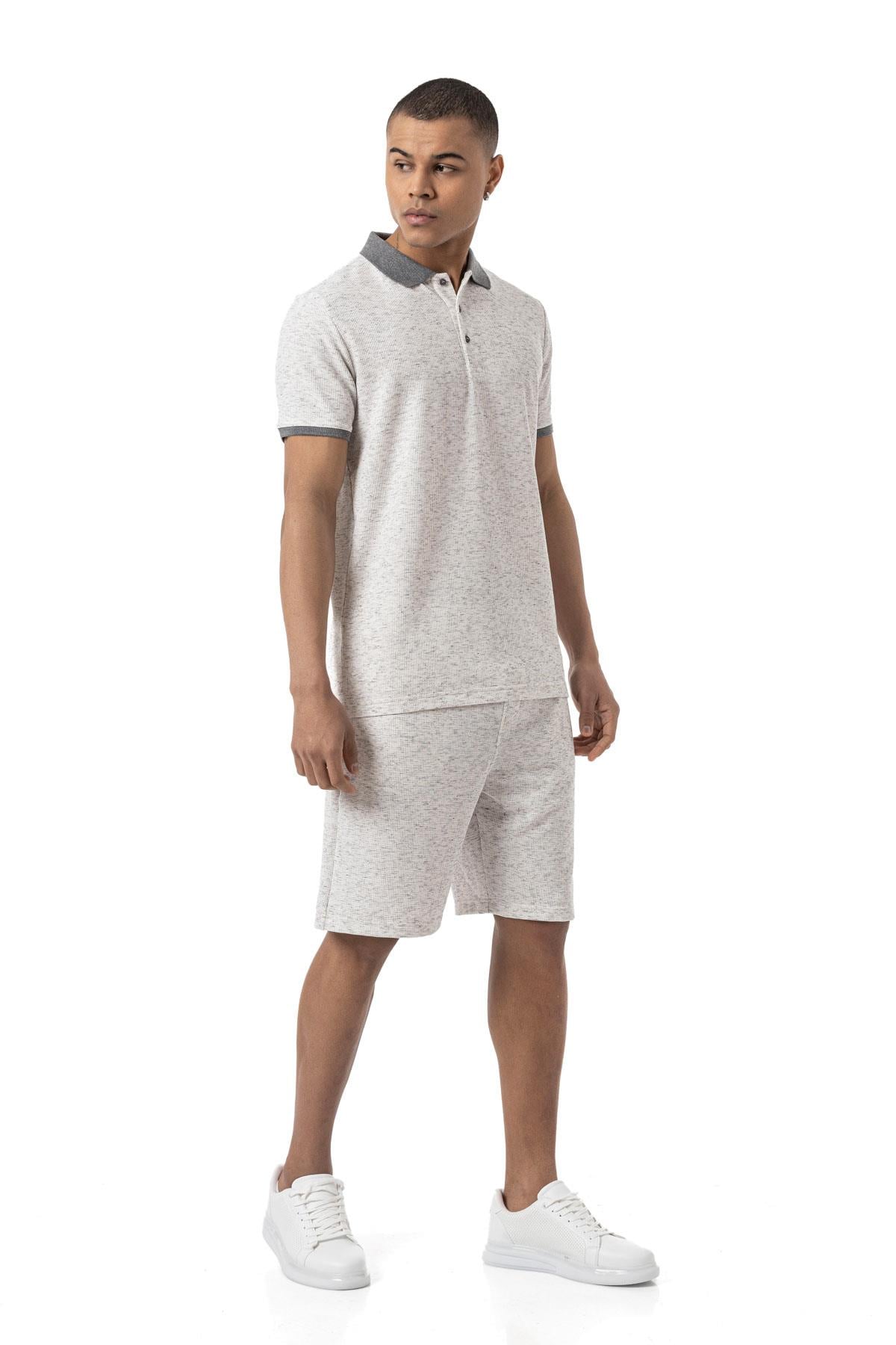 Büyük Beden Waffle Şort