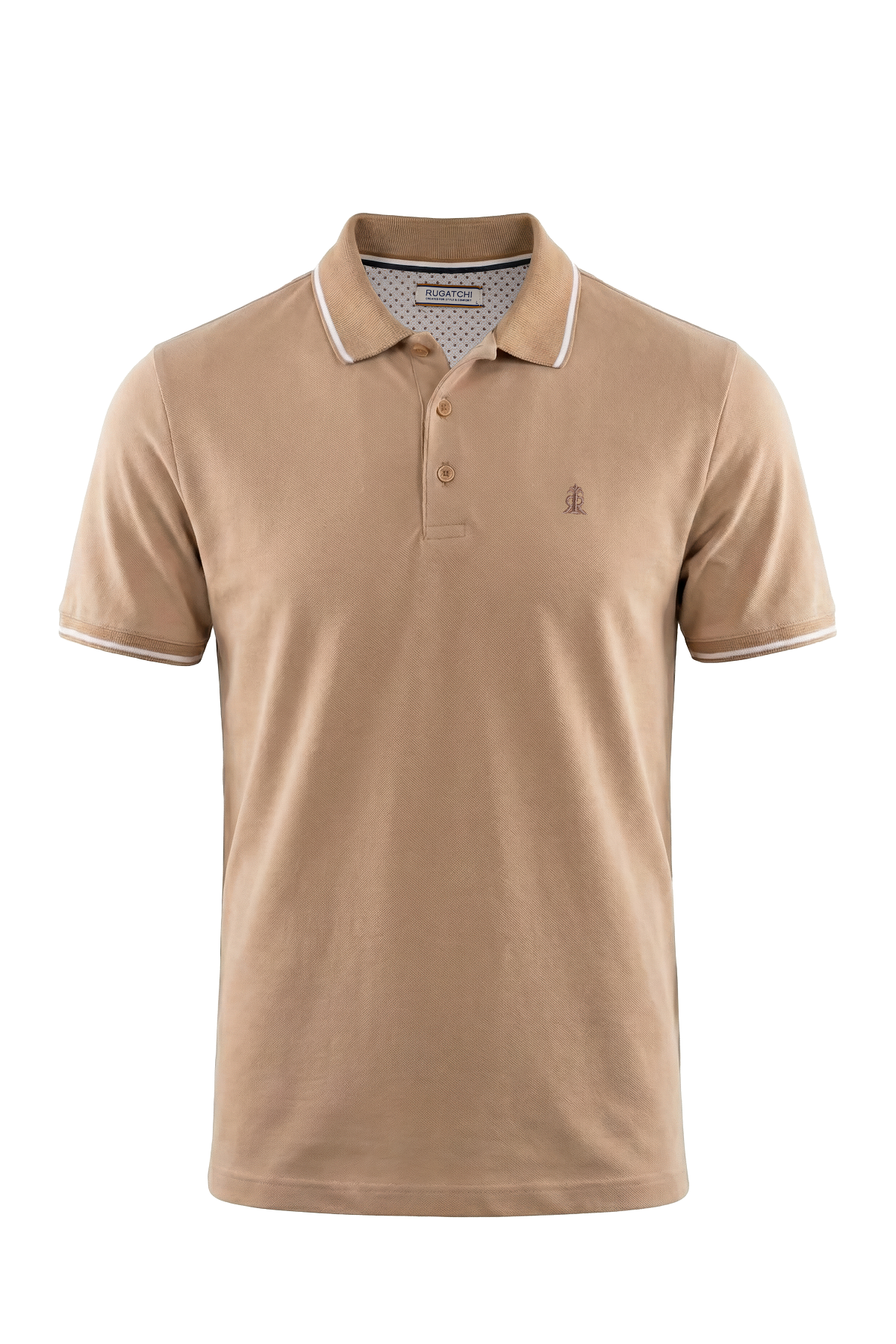 Erkek Tam Esnek Likralı Polo Tişört