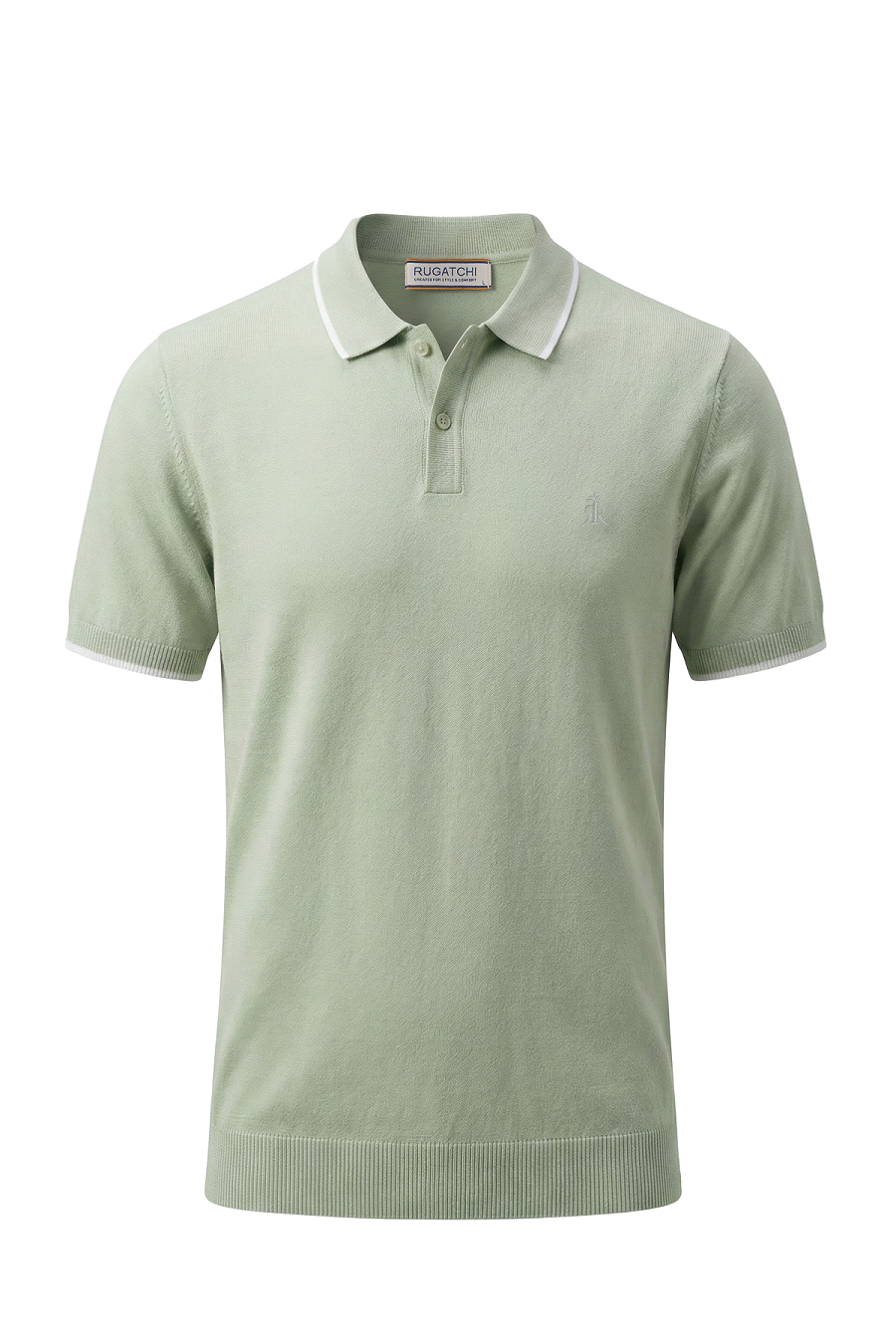 Erkek Pamuklu Fermuarlı Yaka Spor Tişört