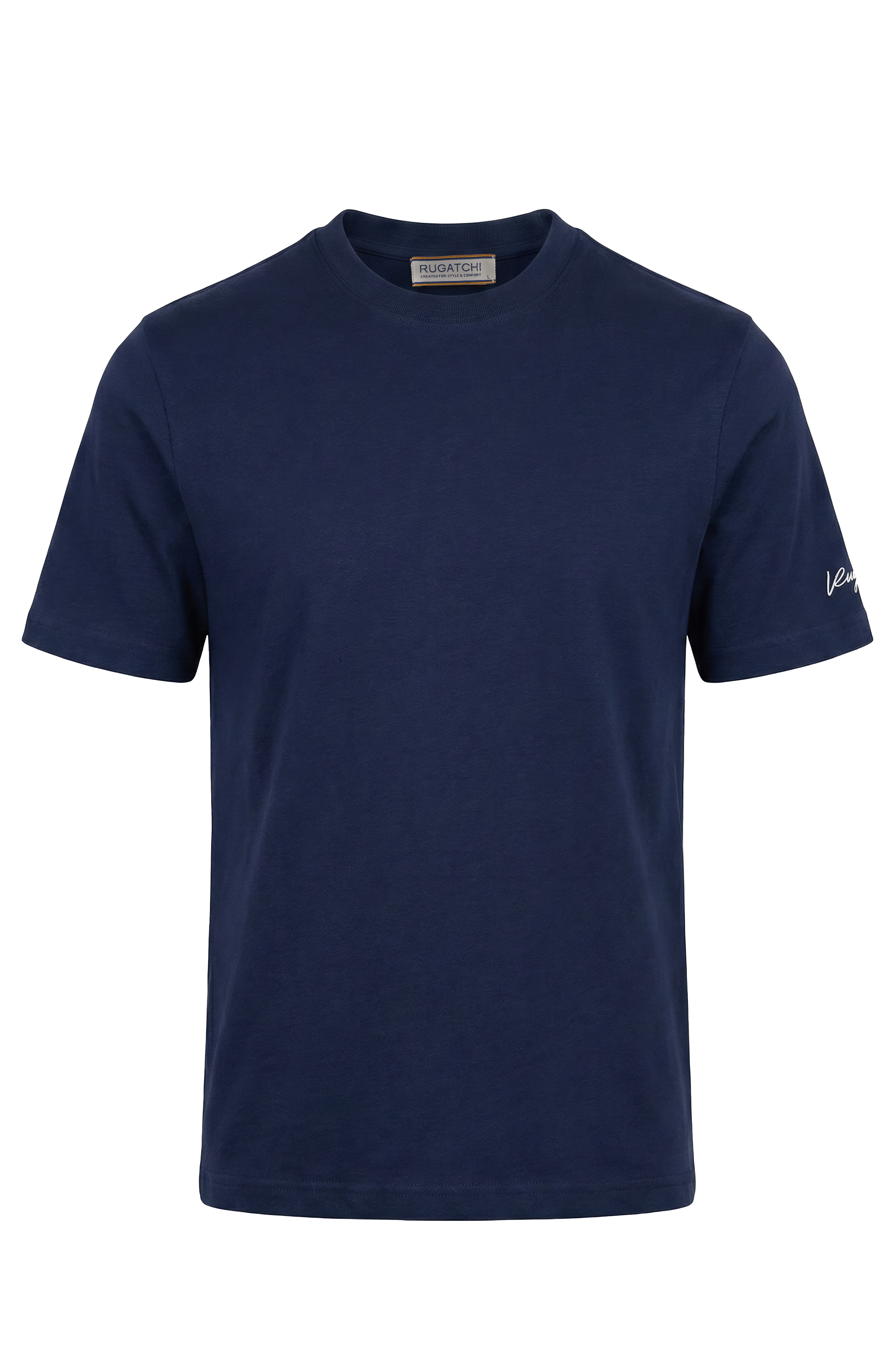 Erkek Flamlı Dokulu Basic Tişört