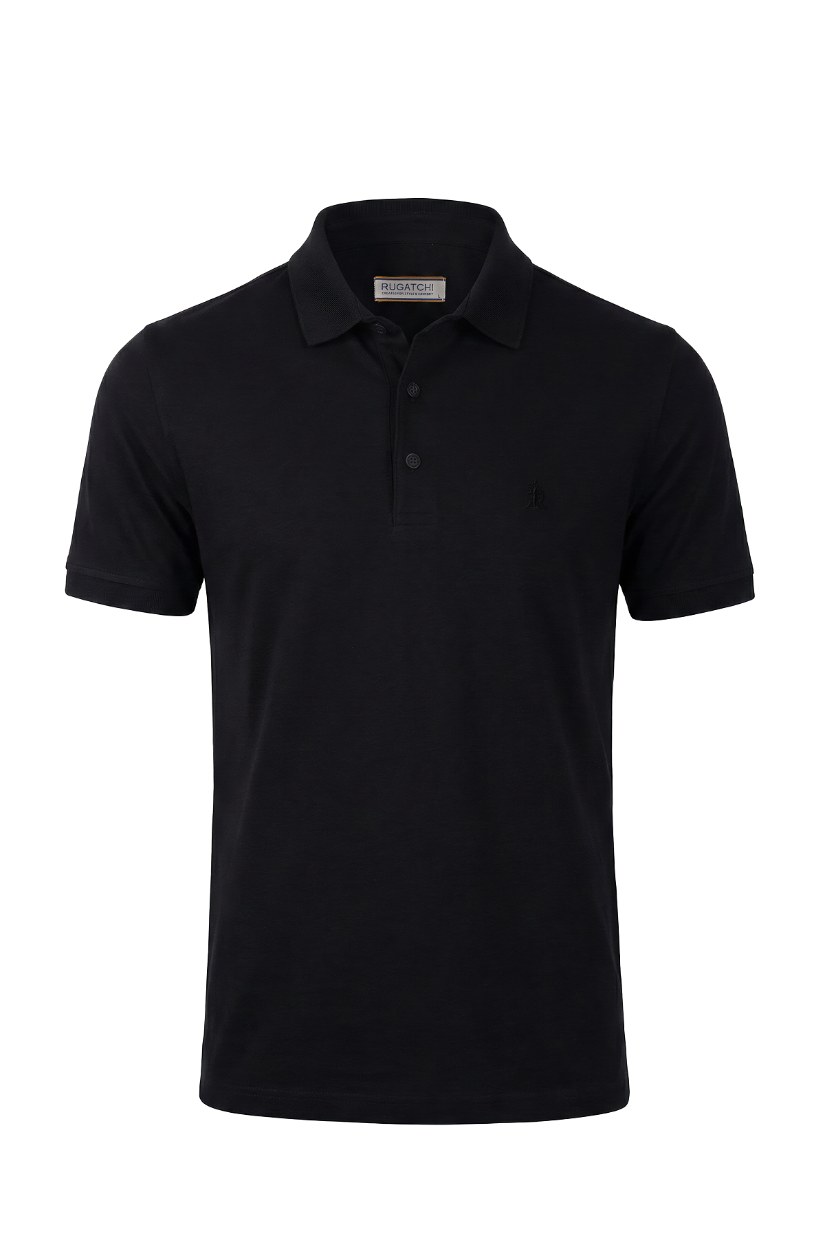 Erkek Keten Görünümlü Flamlı Polo