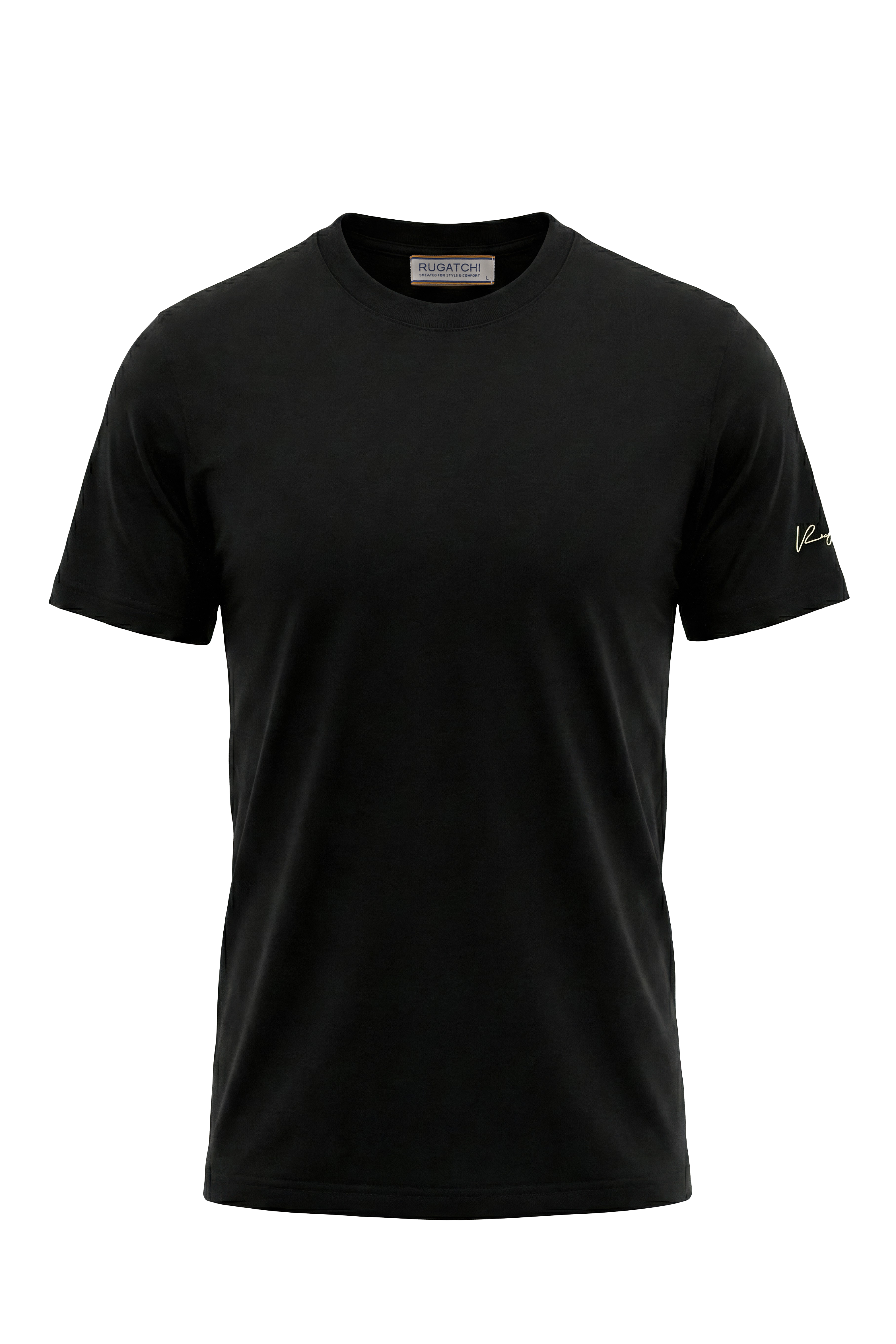 Erkek Flamlı Dokulu Basic Tişört