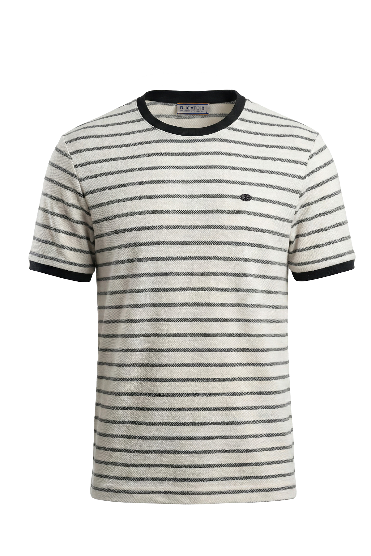 Erkek İki İplik Bisiklet Yaka Tişört