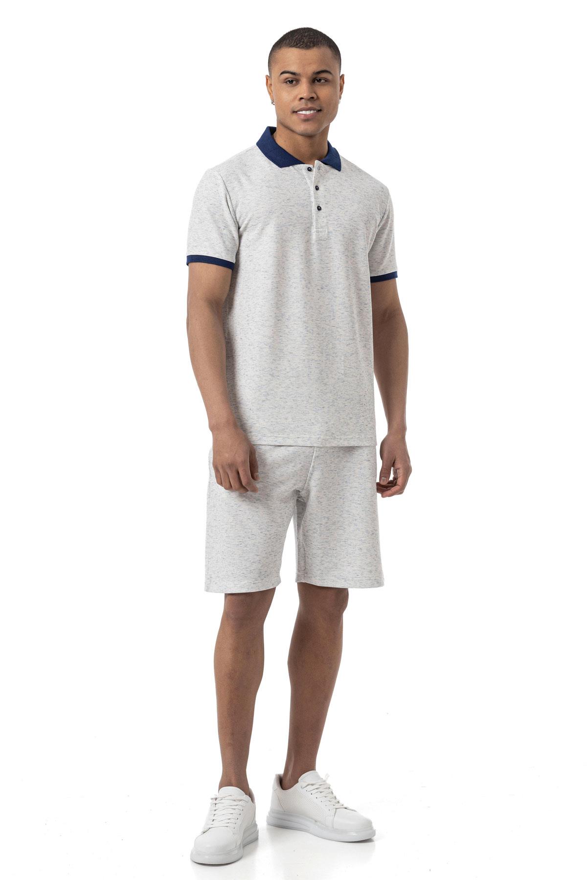 Büyük Beden Waffle Şort