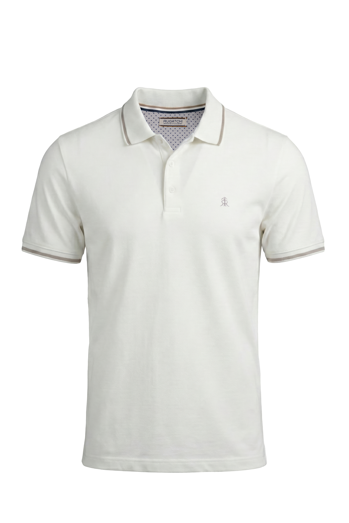 Erkek Tam Esnek Likralı Polo Tişört