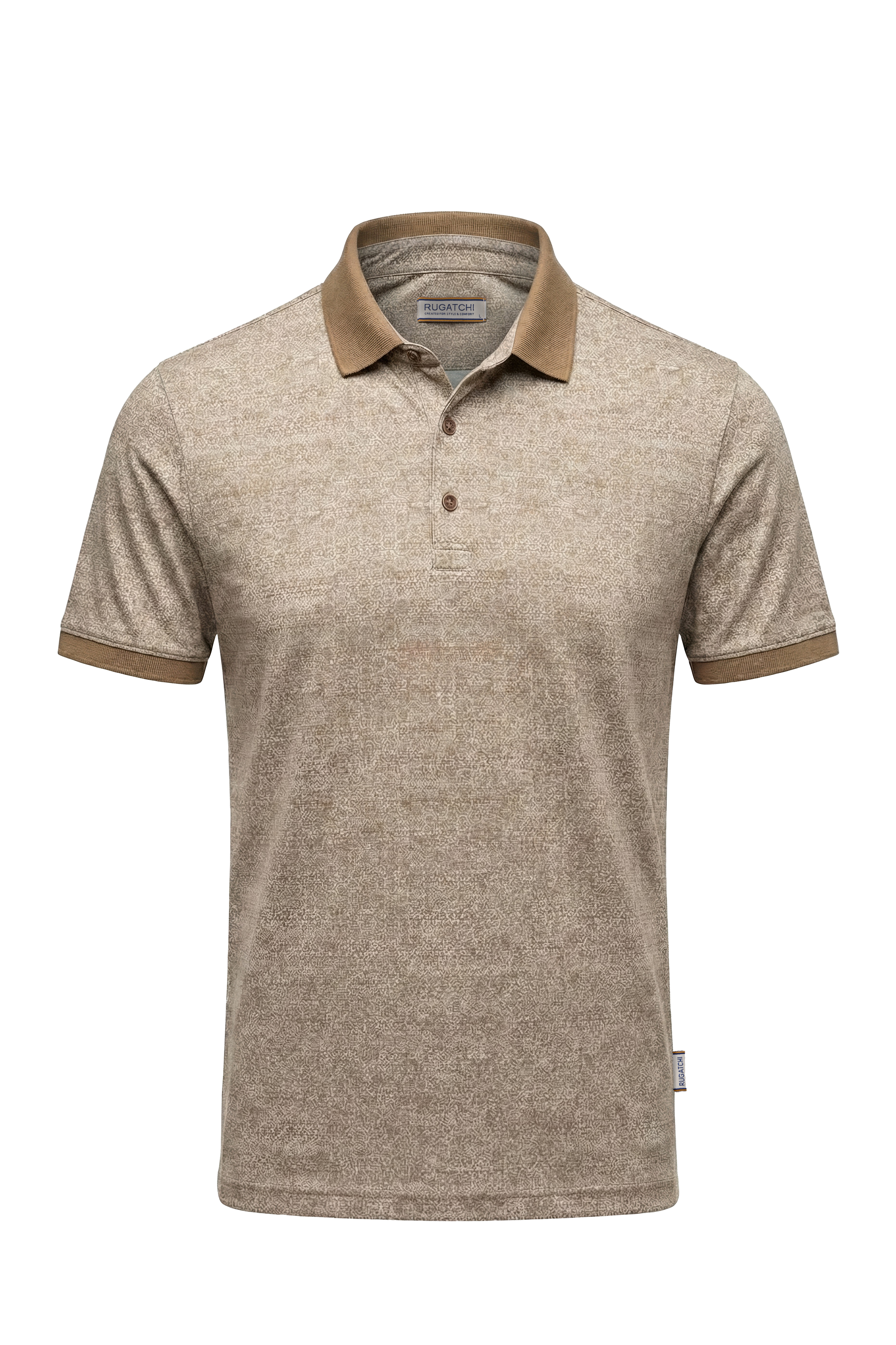 Erkek Viskon Karışımlı Serin Polo Tişört