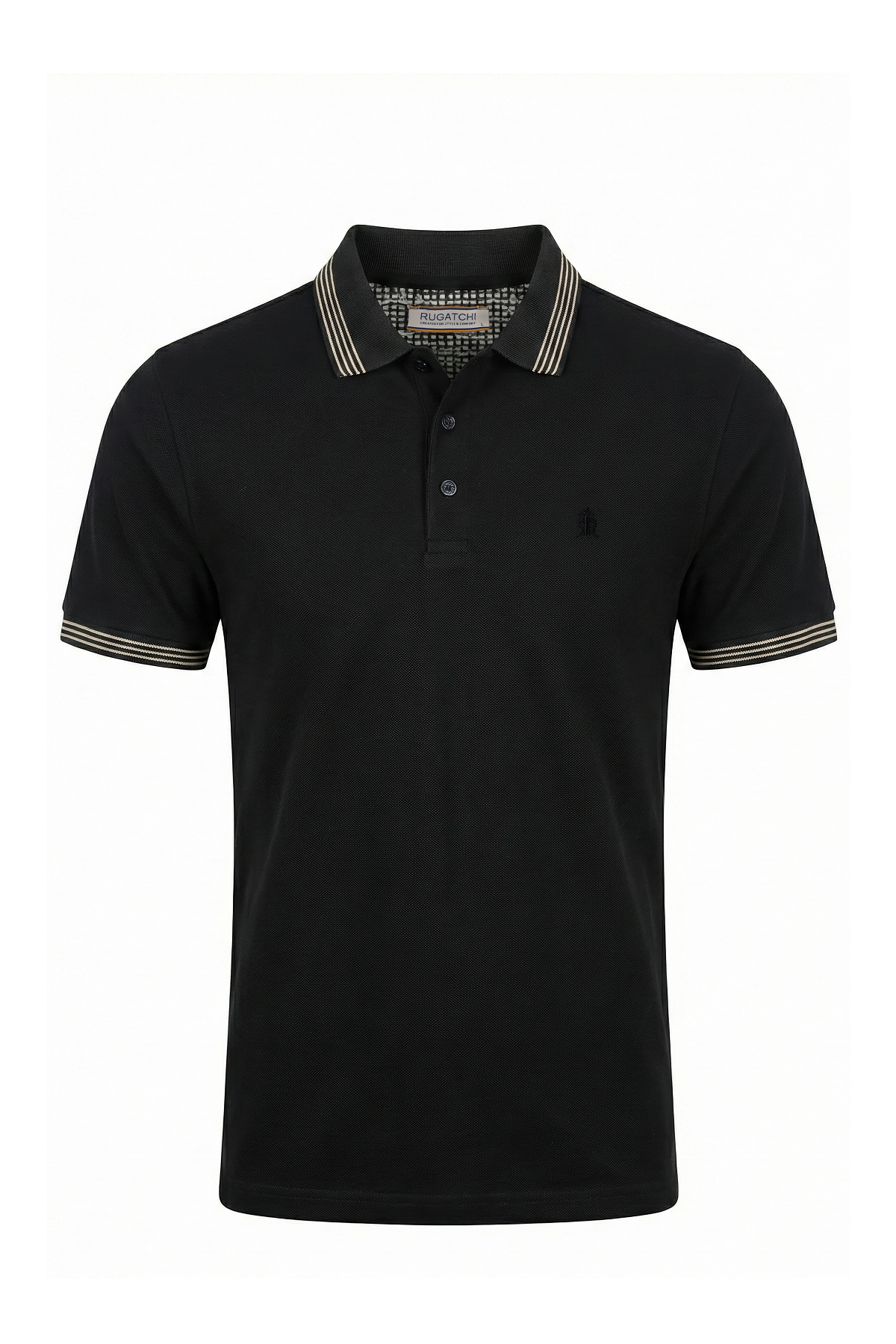 Erkek Likralı Esnek Fit Pike Polo