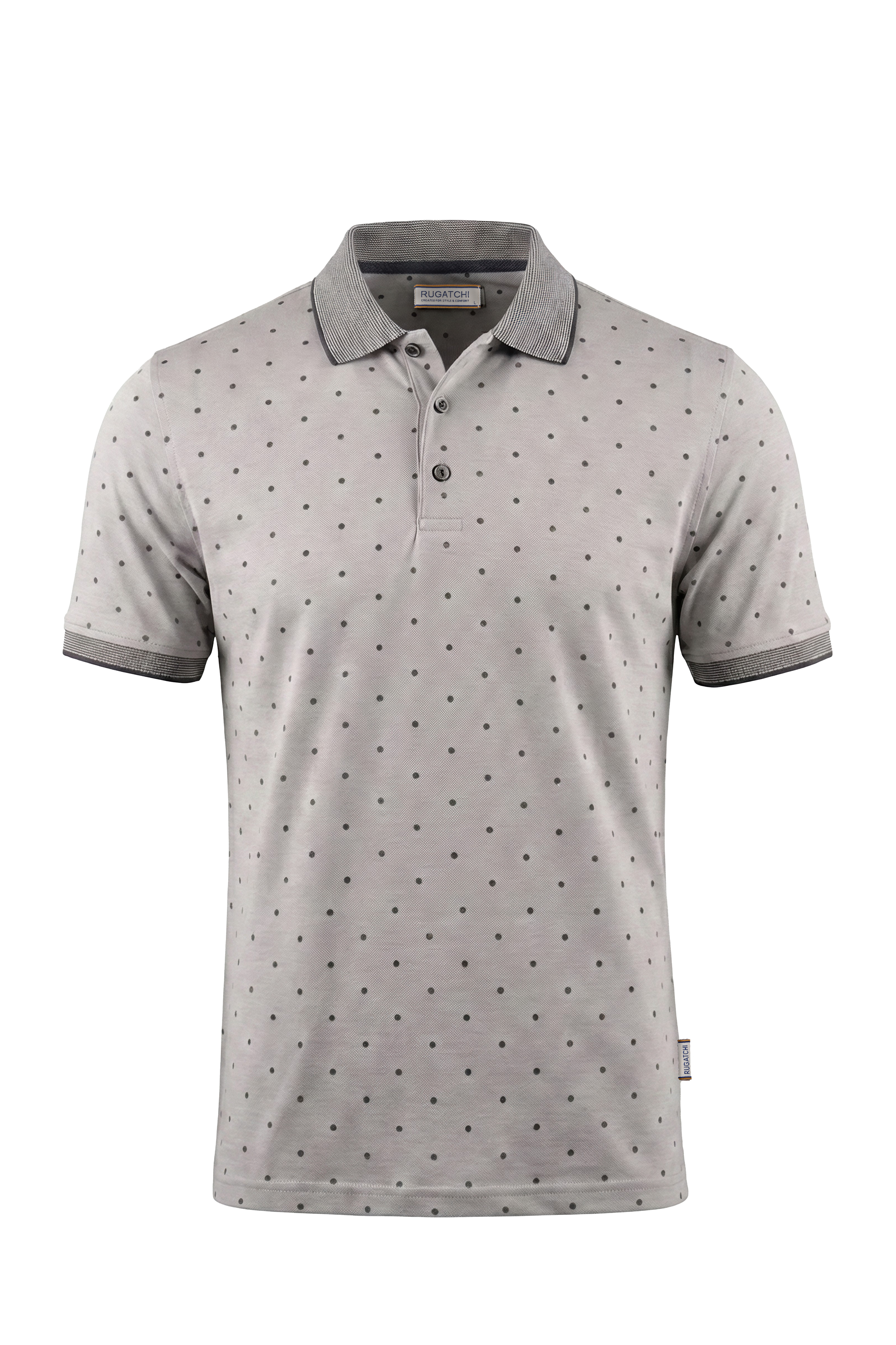 Erkek İnce Çizgi Detaylı İnterlok Polo