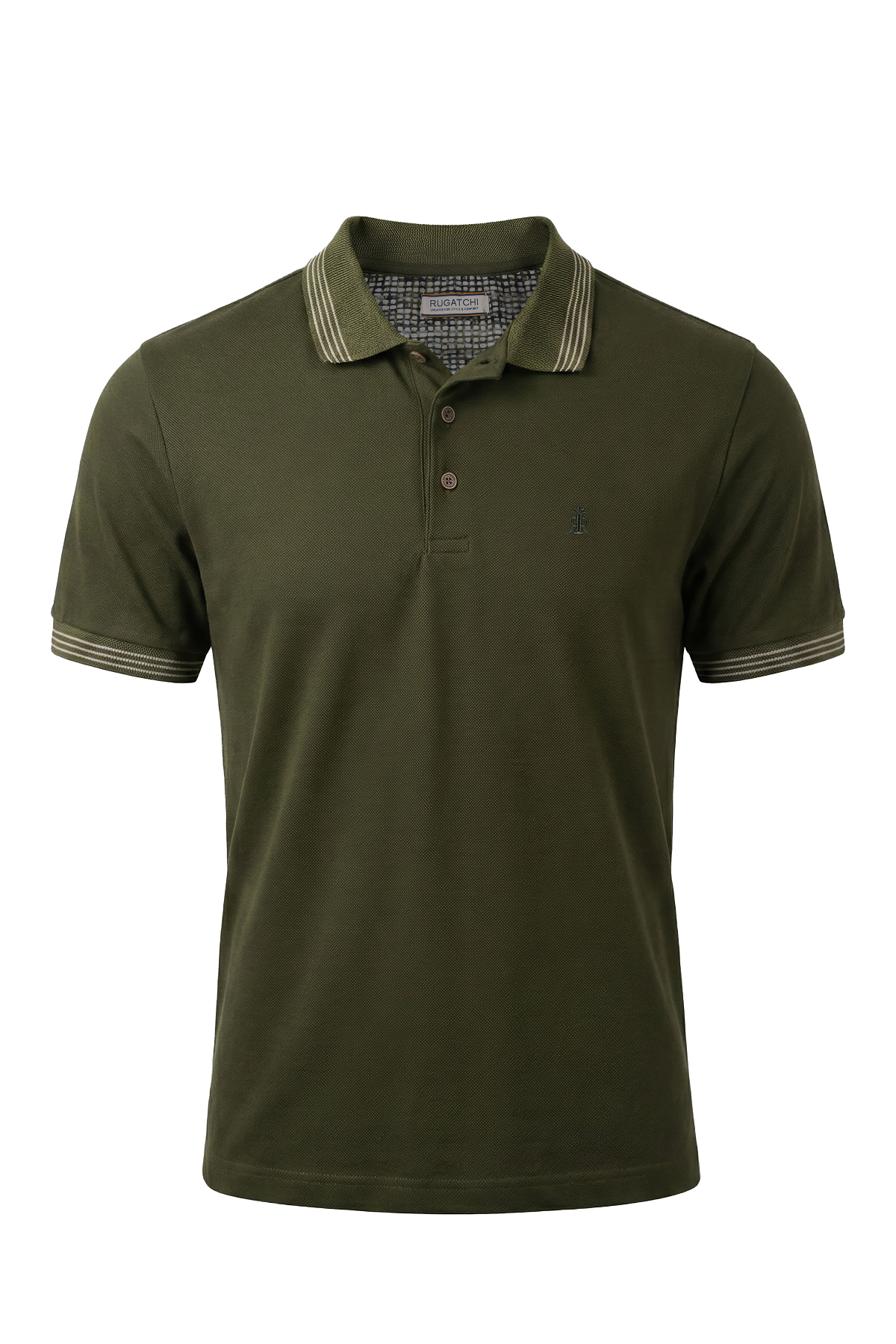Erkek Likralı Esnek Fit Pike Polo