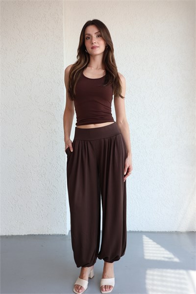 Pile Detaylı Jogger Pantolon