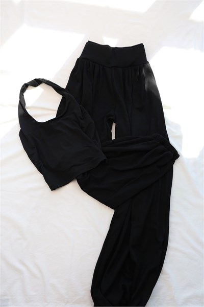 Pile Detaylı Jogger Pantolon