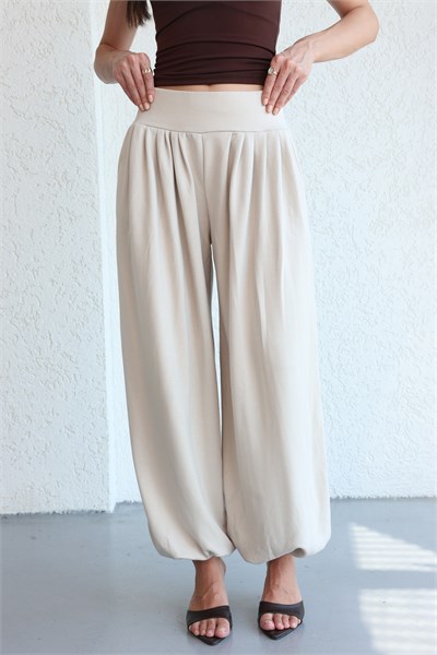 Pile Detaylı Jogger Pantolon