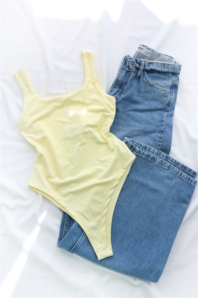 Kare Yaka Bodysuit