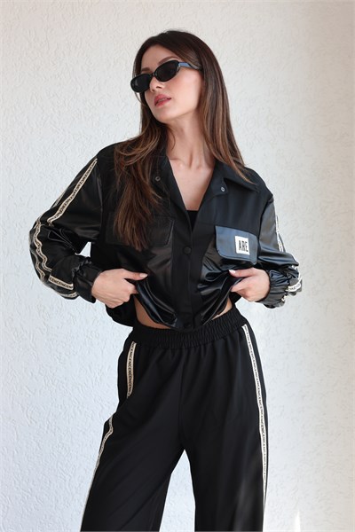 Are Yazılı Ceket Pantolon Takım