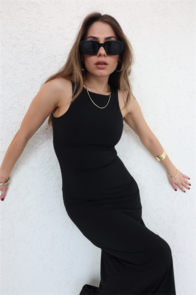 Halter Maxi Elbise