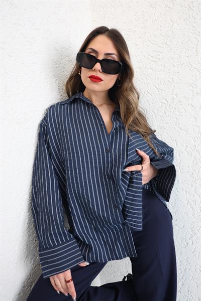 Stripe Çizgili Gömlek