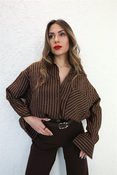 Stripe Çizgili Gömlek