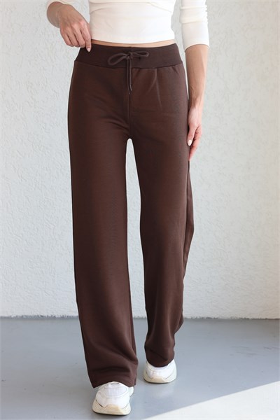 3 İplik Bel Kaşkorse Bol Pantolon