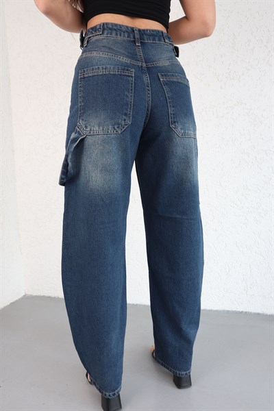 Tokalı Baggy Jean