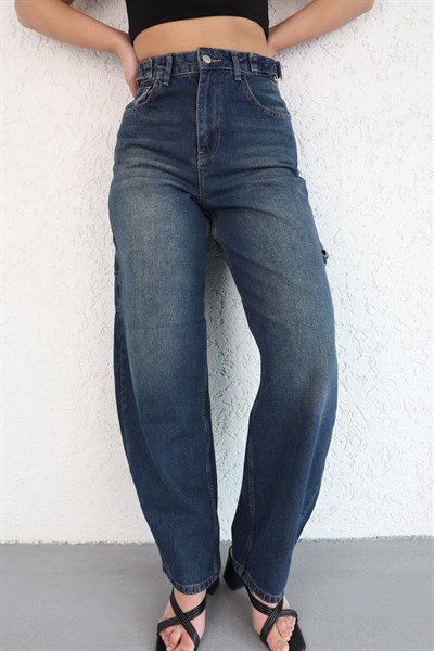 Tokalı Baggy Jean