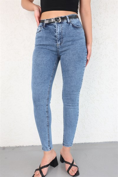 Kemerli Skinny Jean