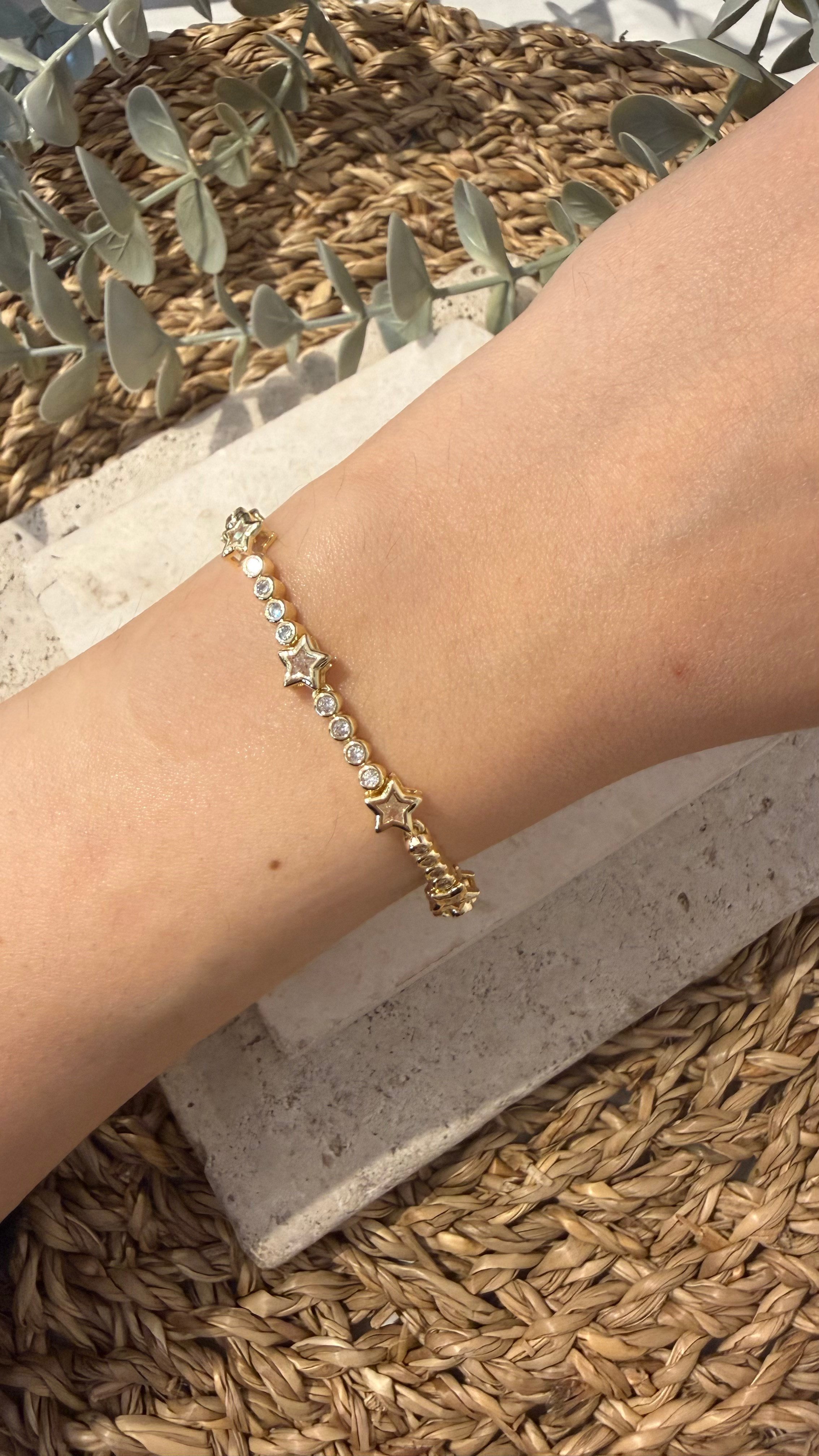 Cm Jewel 14K Gold Renk Bileklik