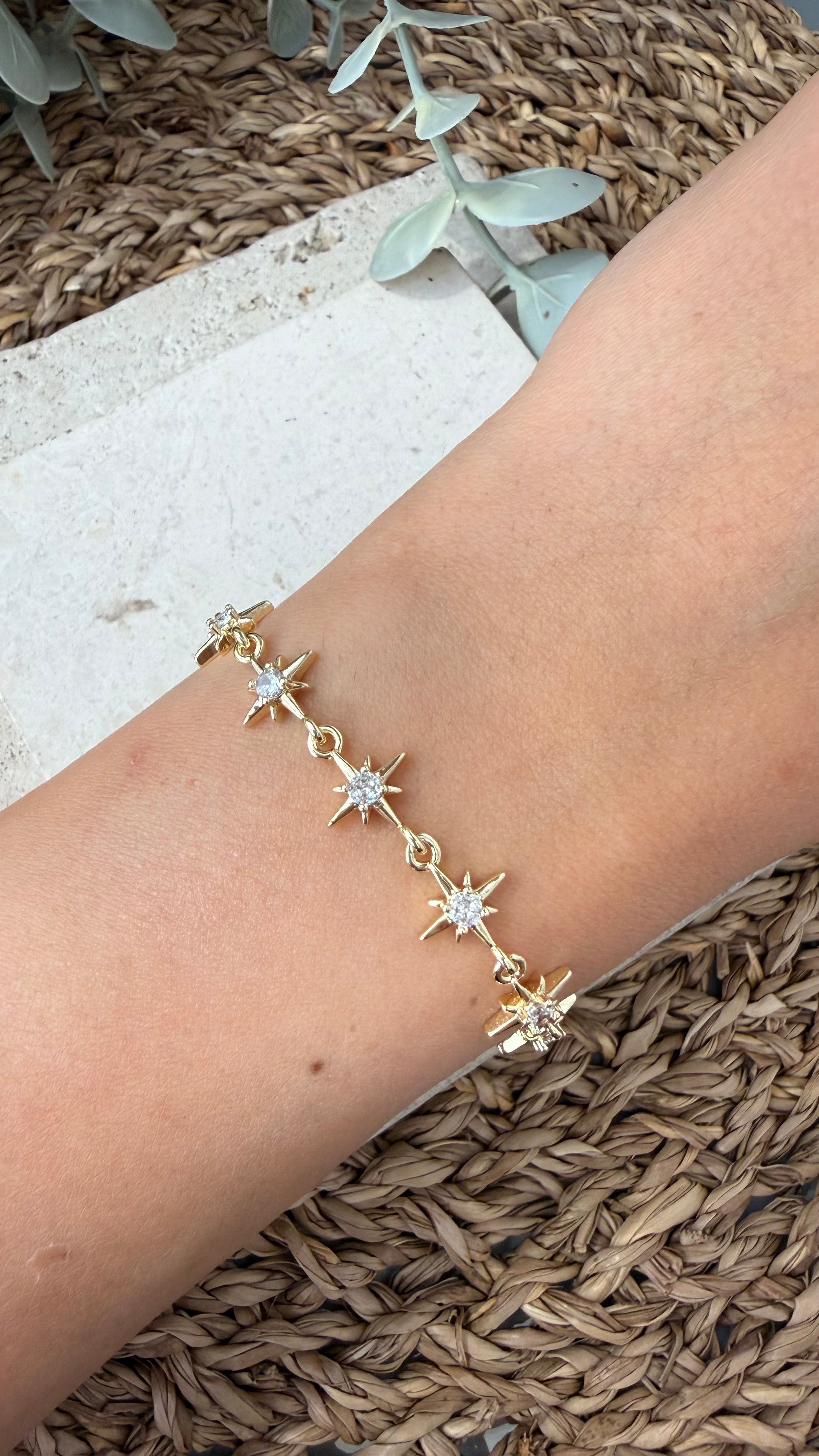 Cm Jewel 14K Gold Renk Bileklik
