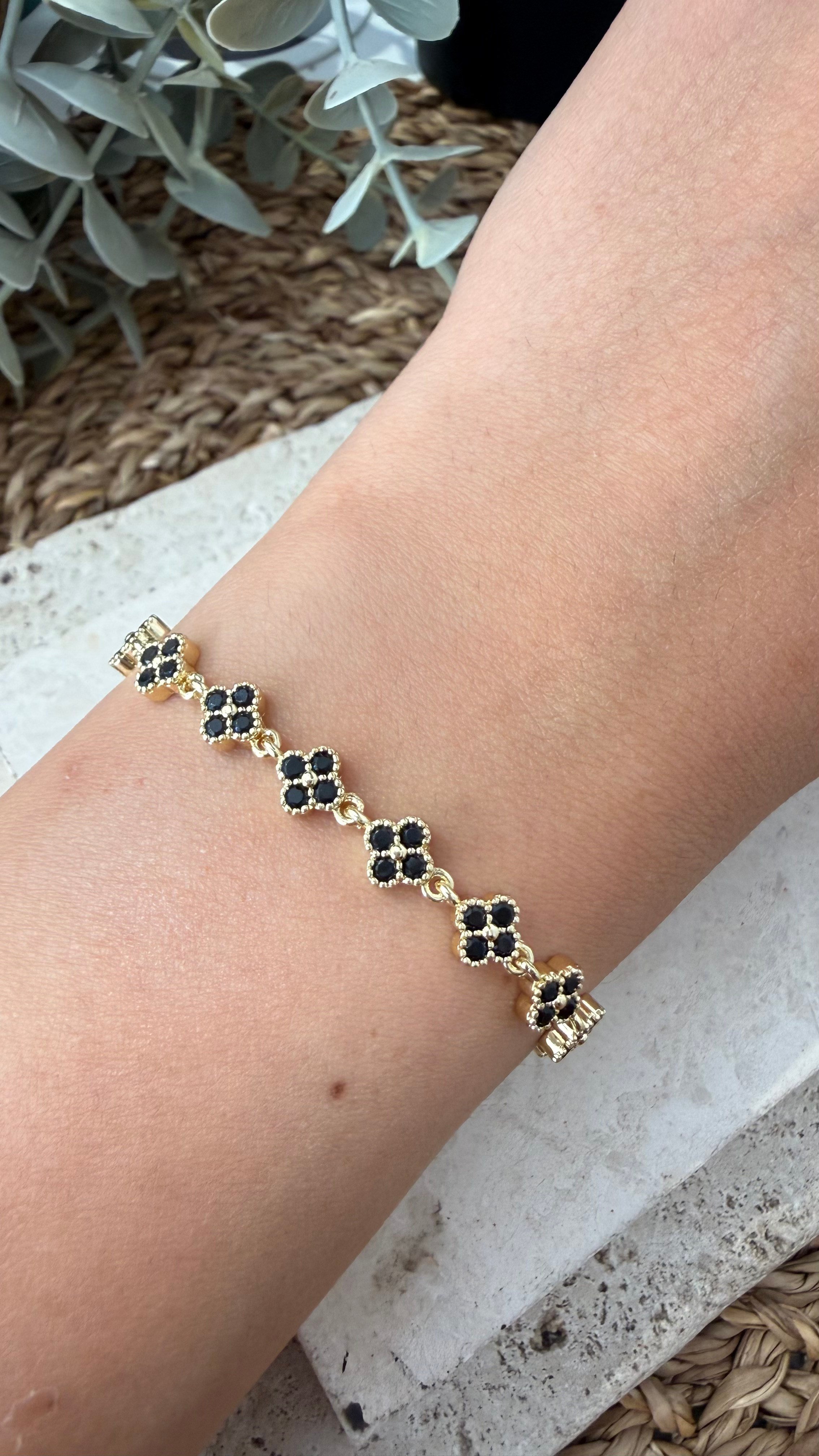 Cm Jewel 14K Gold Renk Bileklik