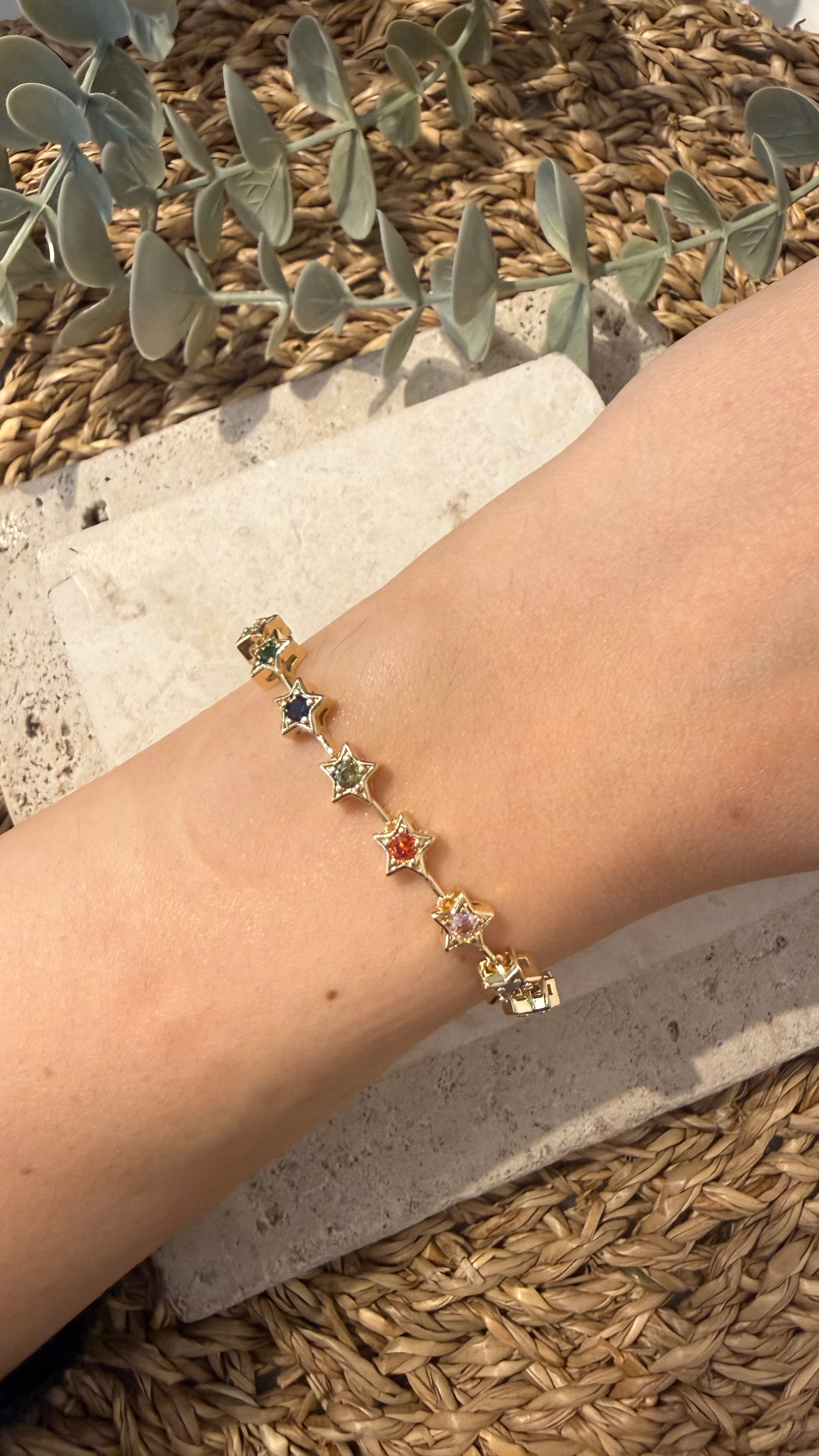 Cm Jewel 14K Gold Renk Bileklik