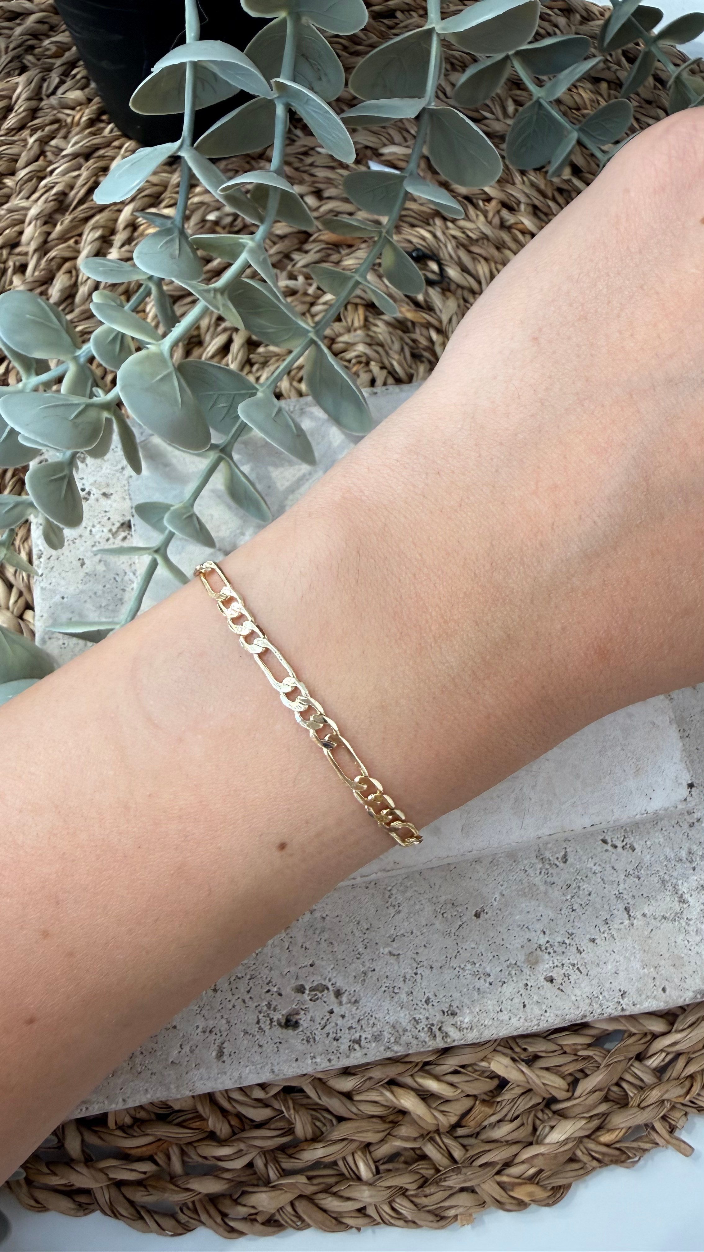 Cm Jewel 14K Gold Renk Bileklik