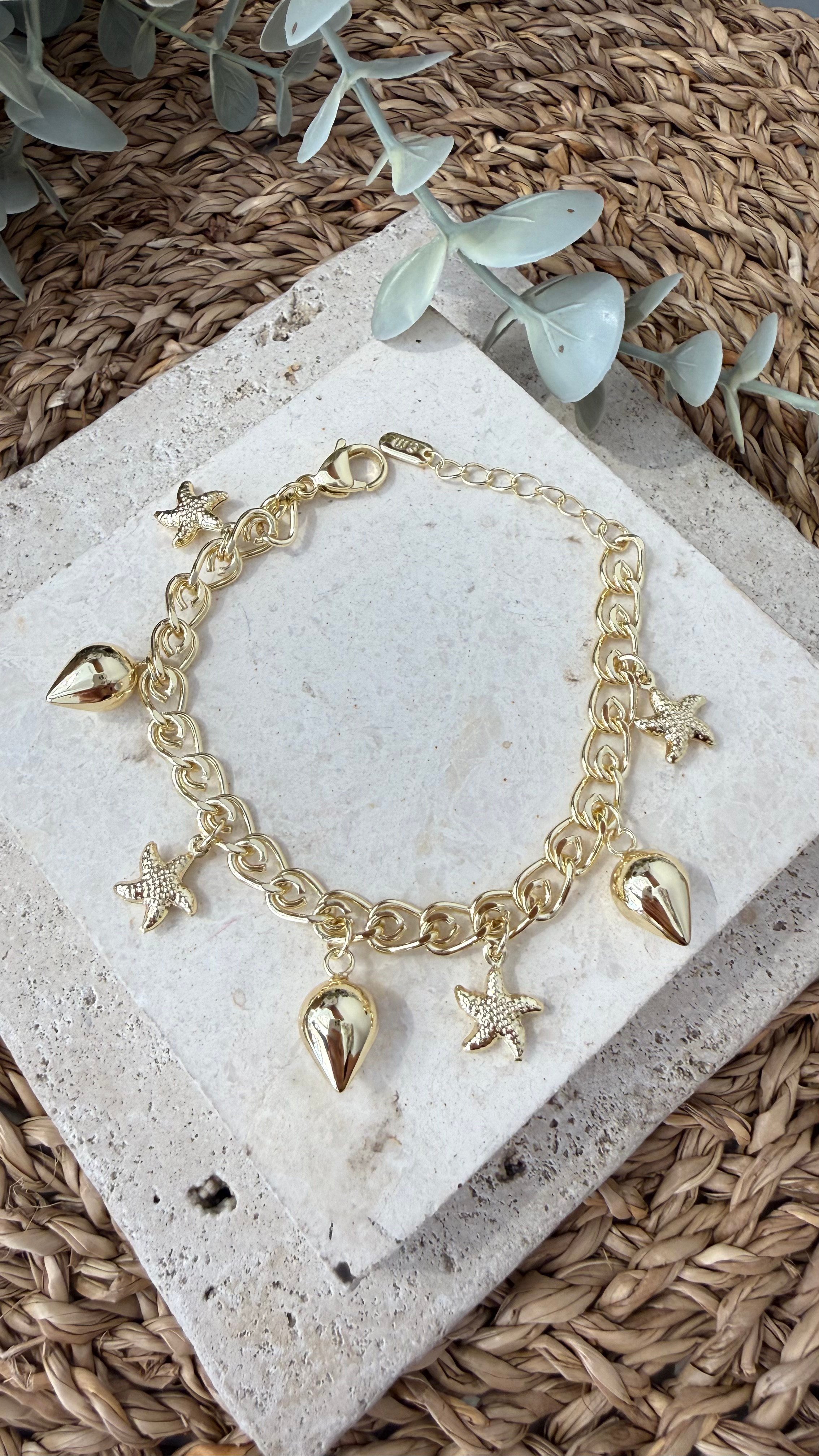 Cm Jewel 14K Gold Renk Bileklik