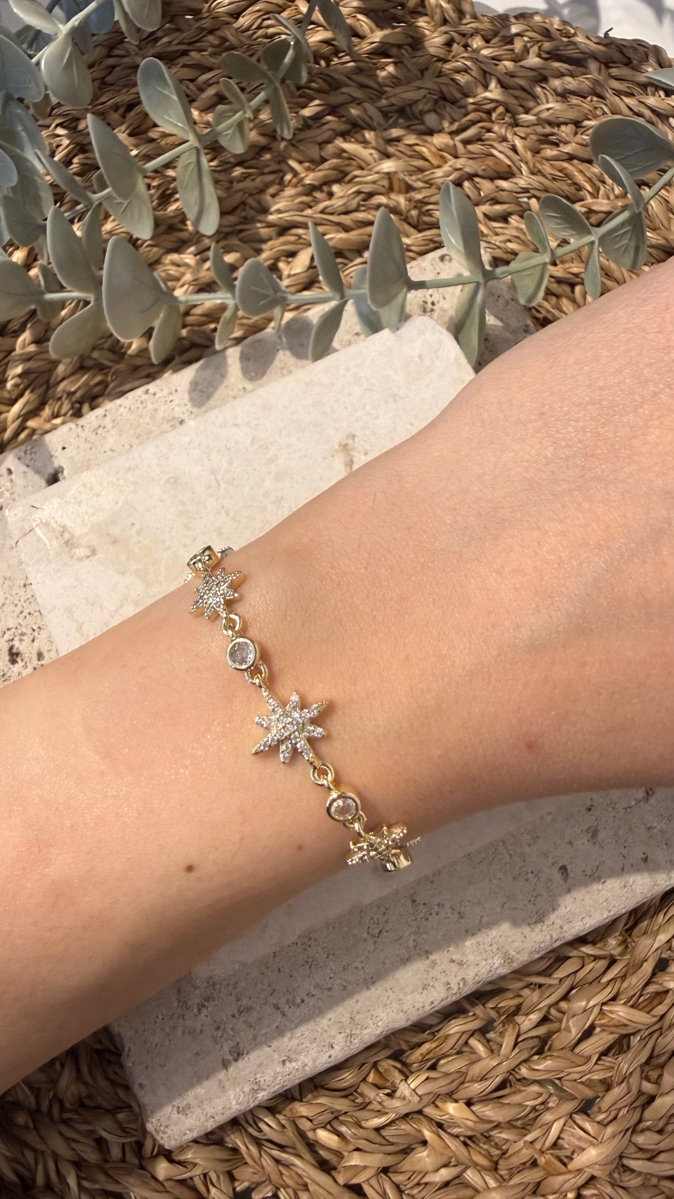 Cm Jewel 14K Gold Renk Bileklik