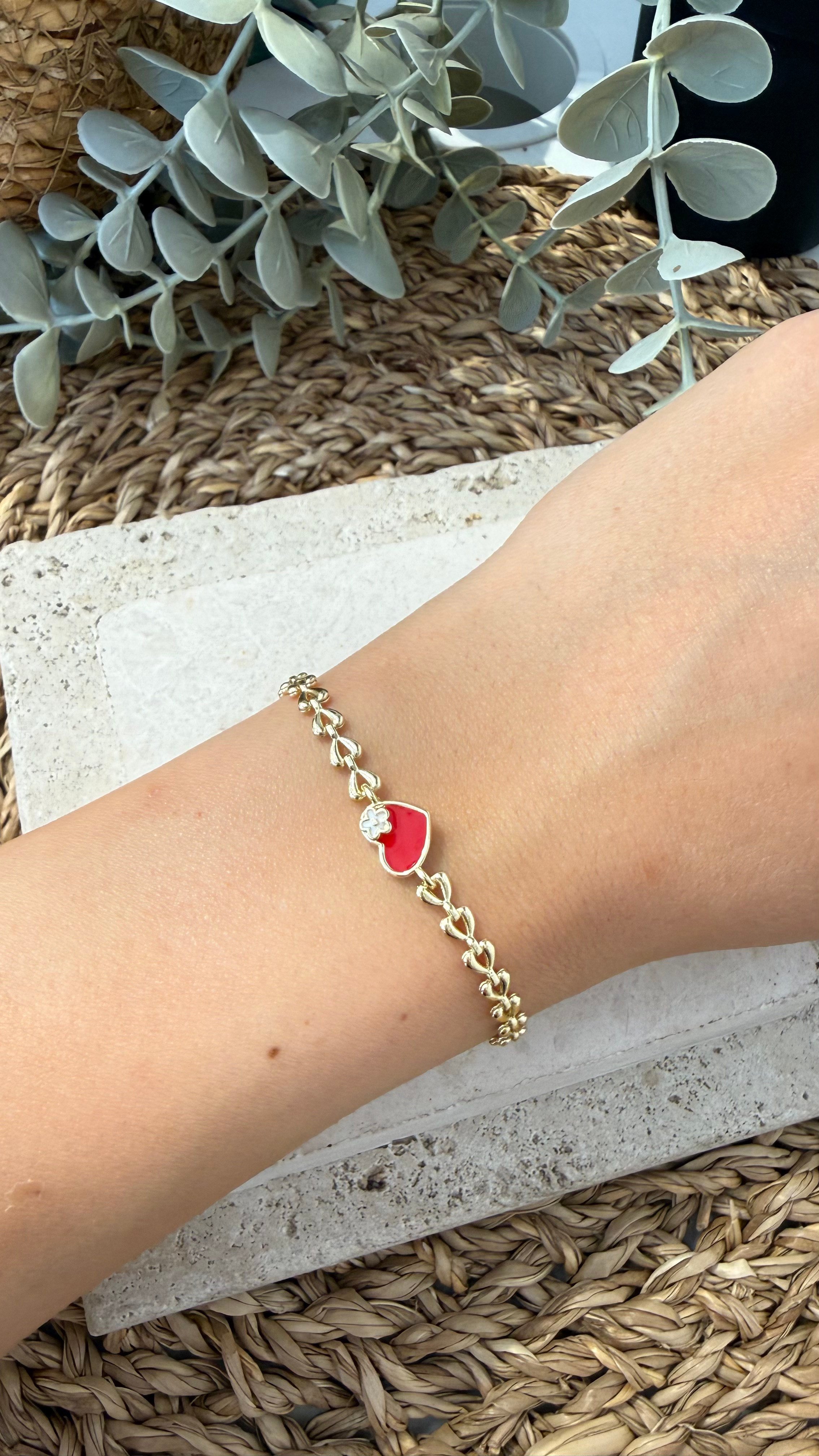 Cm Jewel 14K Gold Renk Bileklik