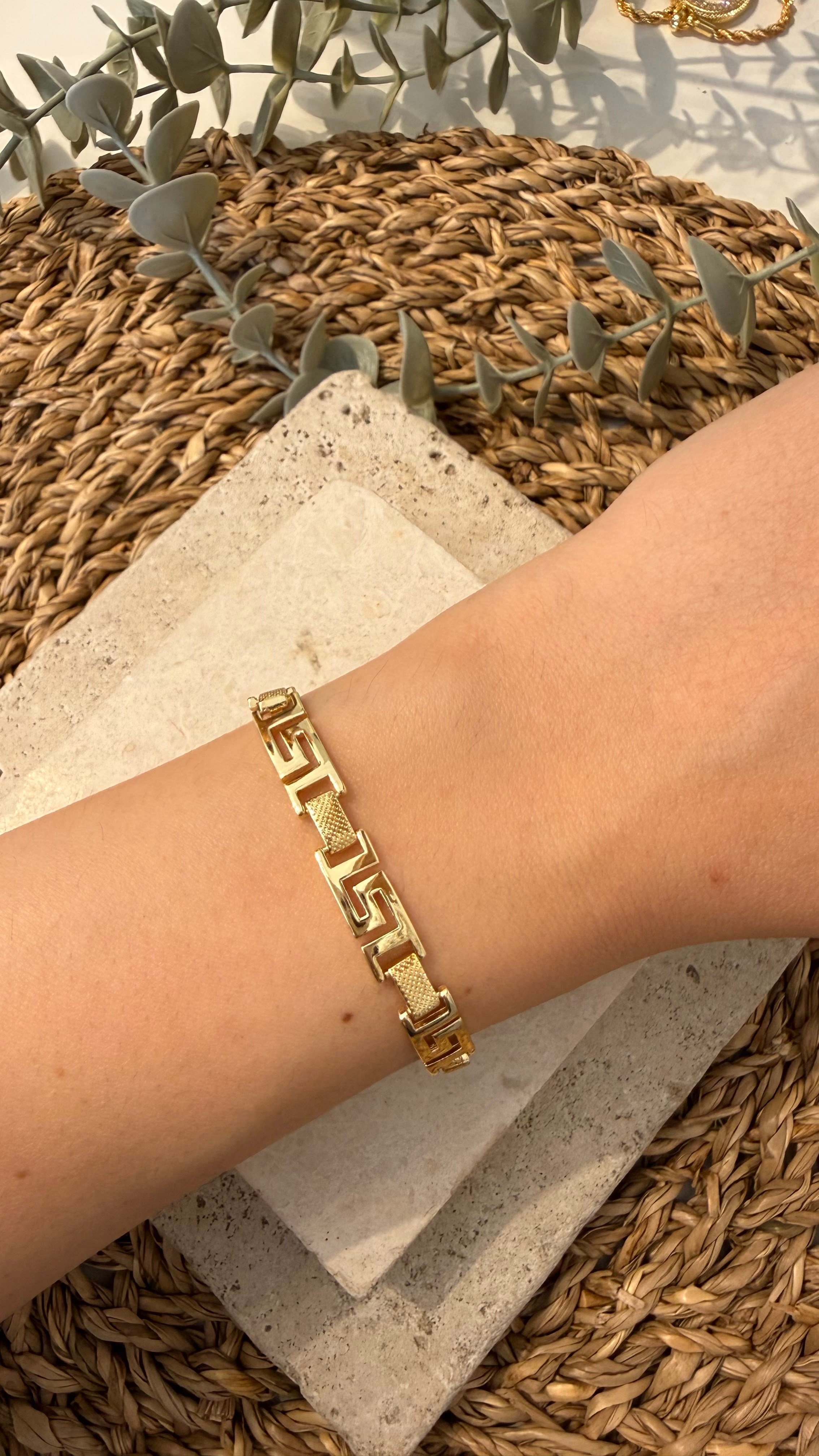 Cm Jewel İthal Gold Renk Bileklik