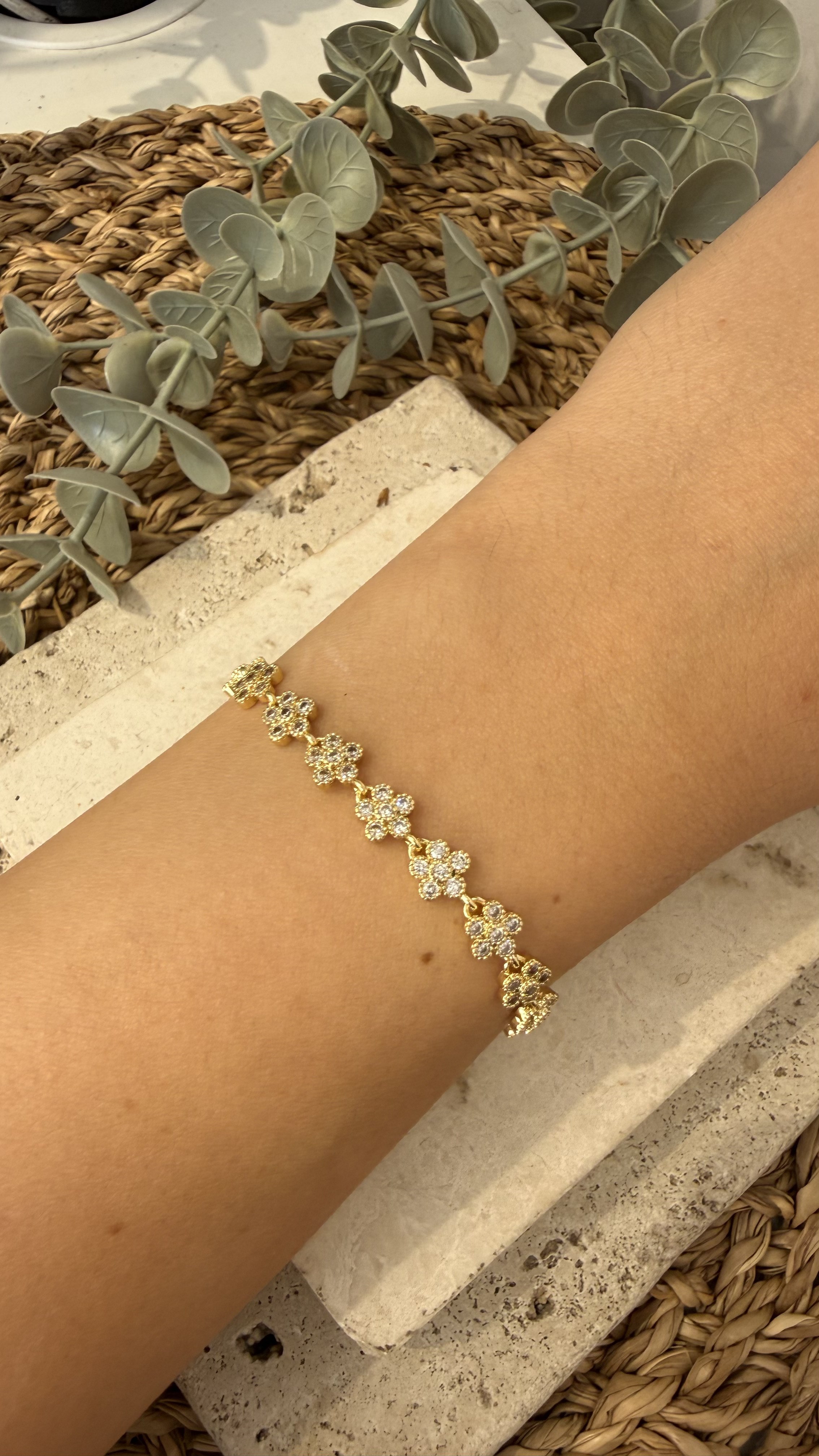 Cm Jewel İthal Gold Renk Bileklik